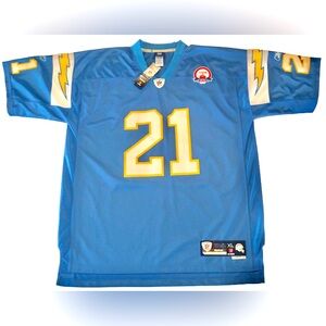 NEW Tomlinson 21  NFL Chargers Jersey XL +2 - 50 year anniversary / obo